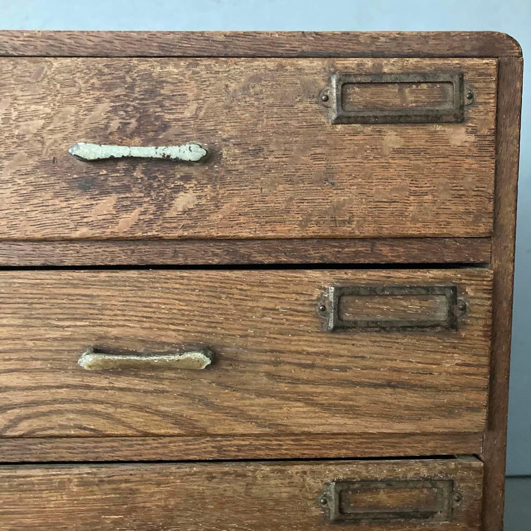 古家具 古道具 木製 小引き出し 小物入れ 収納 ヴィンテージ家具