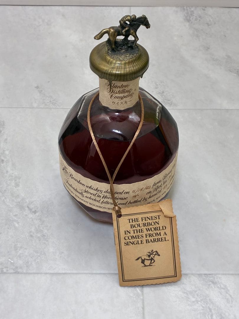 『1992年製』Blanton'sブラントン　シングルバレルバーボンウイスキー