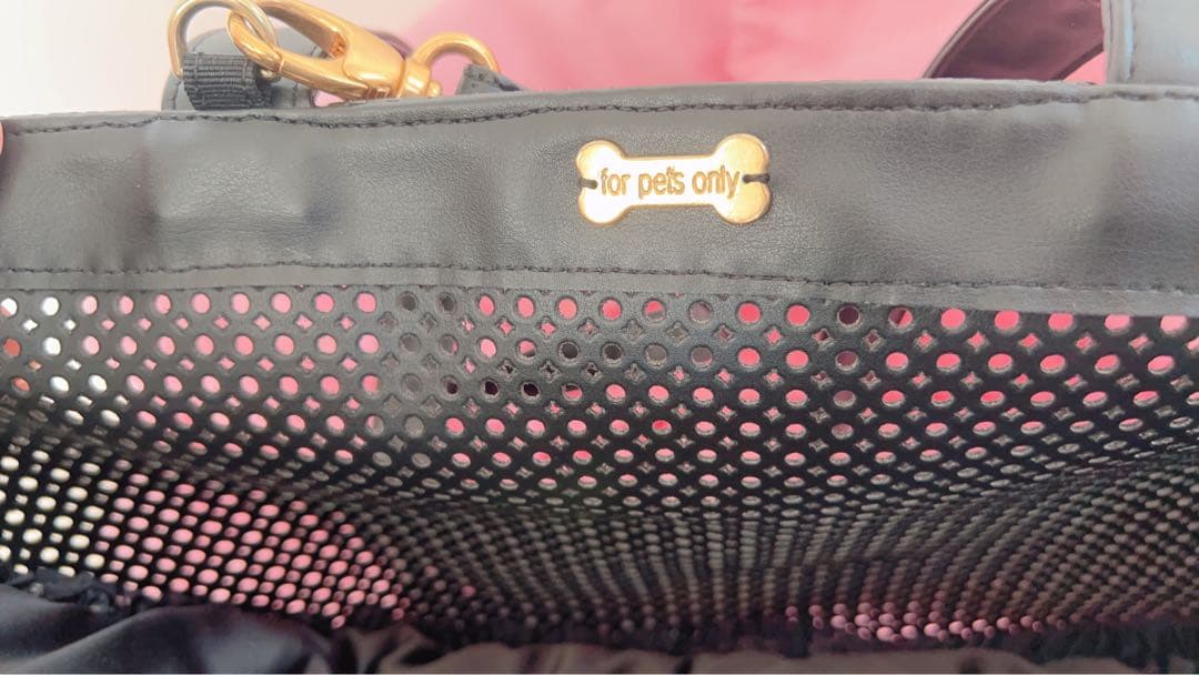 for pets only キャリーバッグ　小型犬用