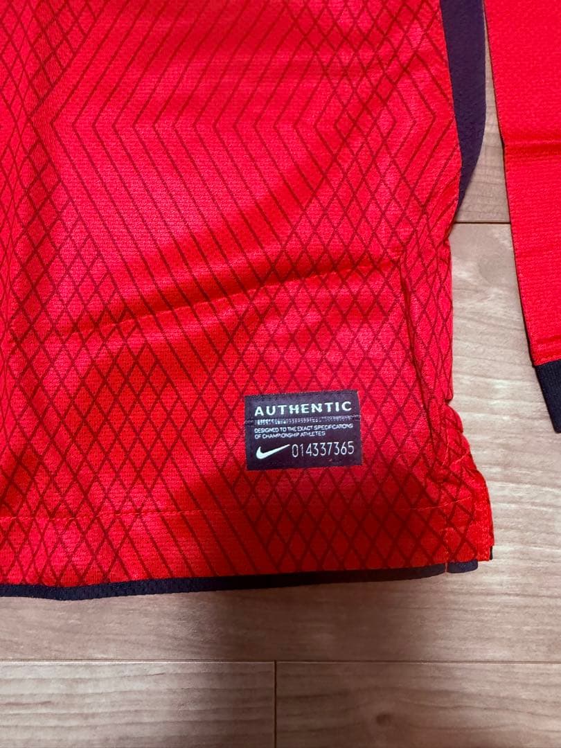 【新品未開封タグ付】浦和レッズ　長袖ユニフォーム XL2012年オーセンティック