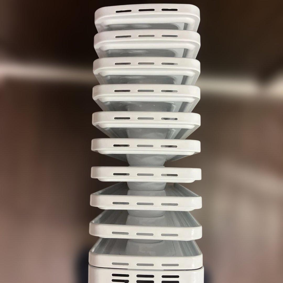 デロンギ　RHJ35M1015-BK エコモード付きオイルヒーター ホワイト