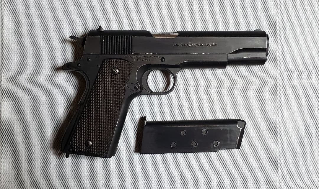 東京マルイ　ガバメント　ダメージ塗装　カスタム　改修品　10禁