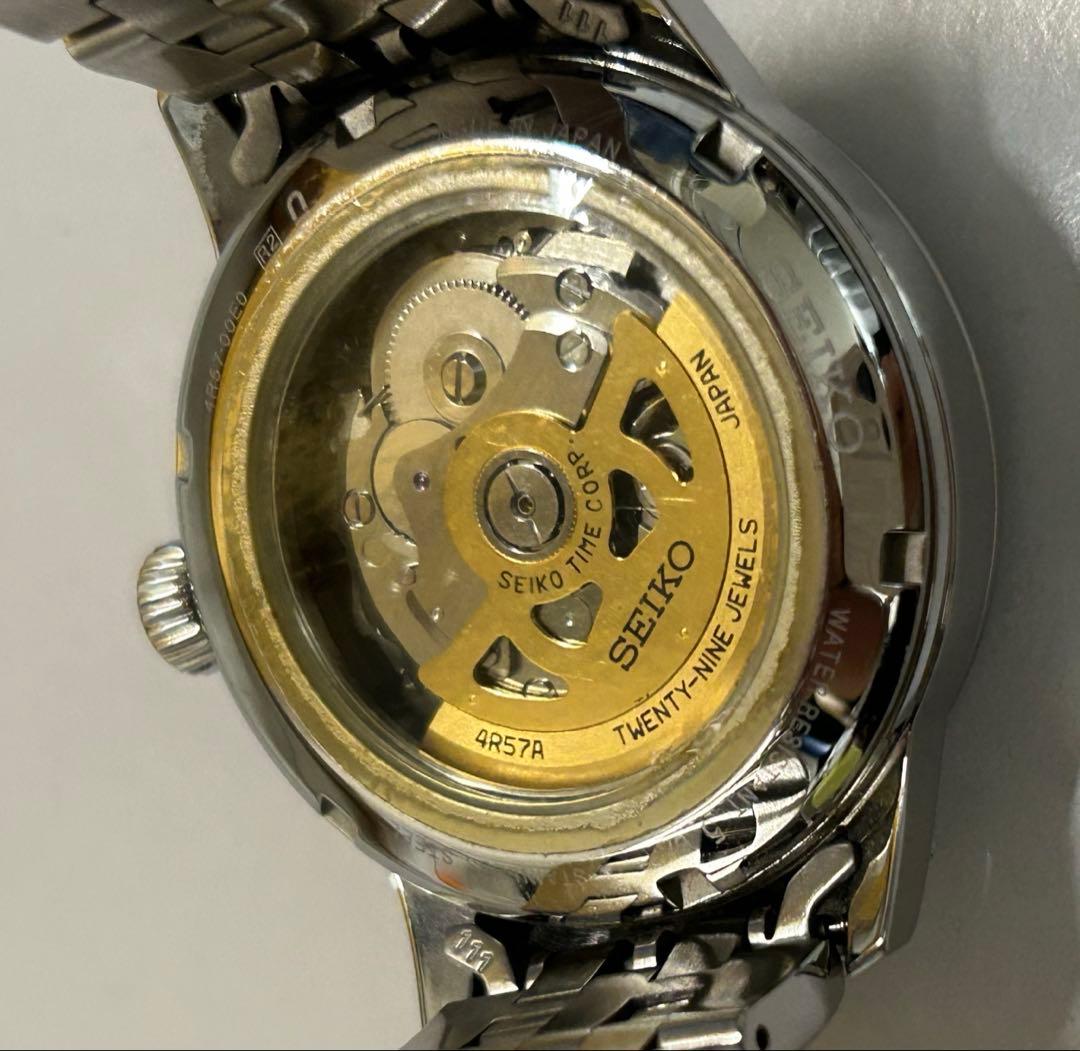 SEIKO PRESAGE SARY079 自動巻き　機械式　パワーリザーブ表示