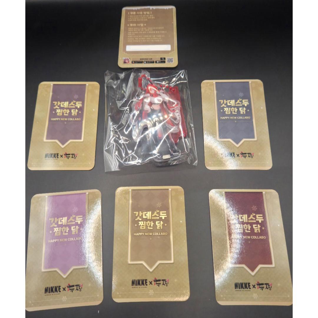 NIKKE レッドフード スタンドキーリング SD フォトカード ドゥチム