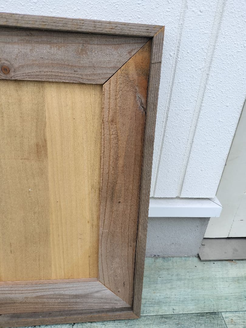 アンティーク額縁　古材　エイジング加工