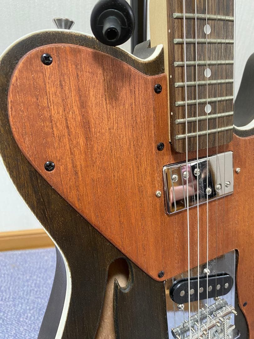 エレキギター　テレキャス　シンライン