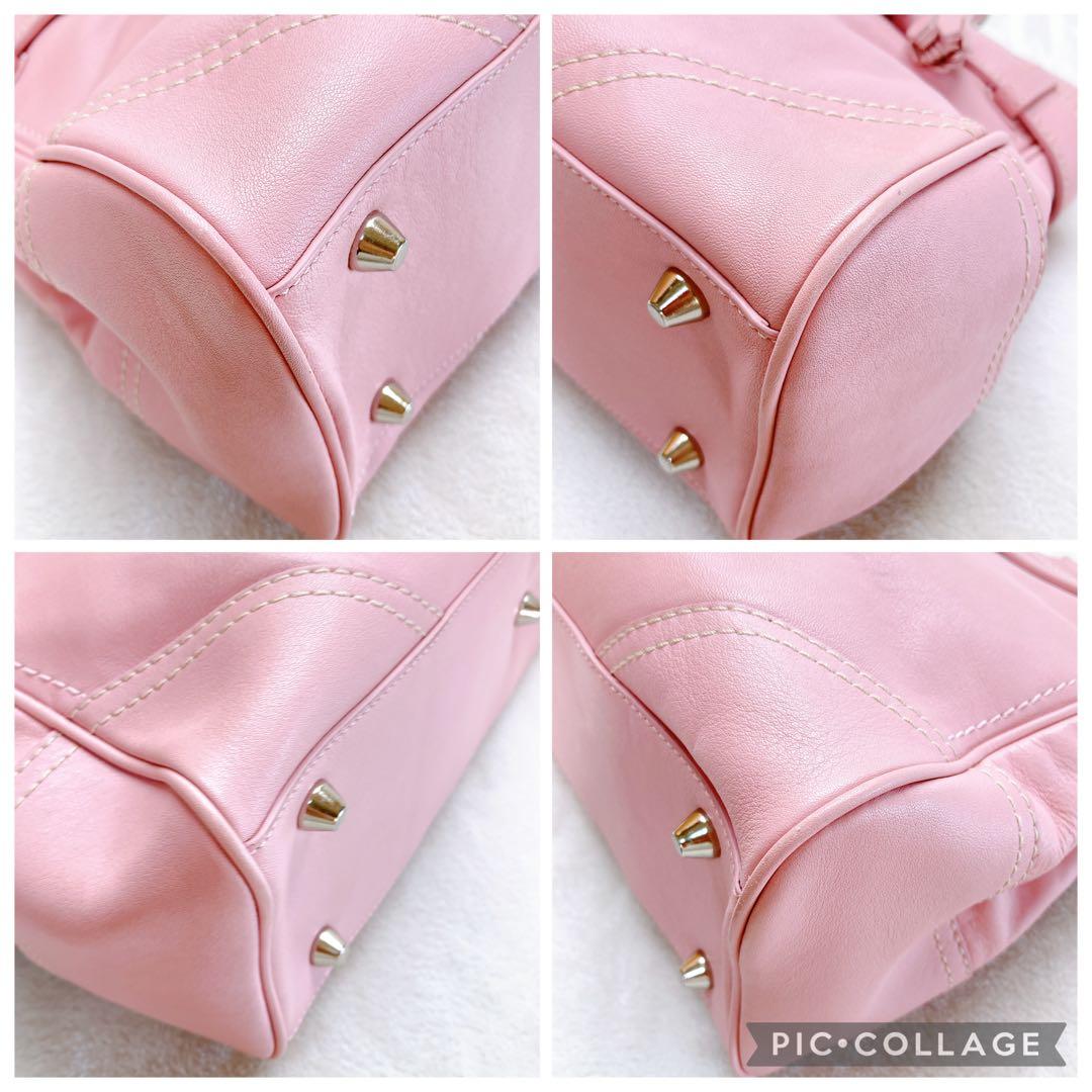 ✨美品✨COACH コーチ トートバッグ 金具 ジャッキー ピンク y2k