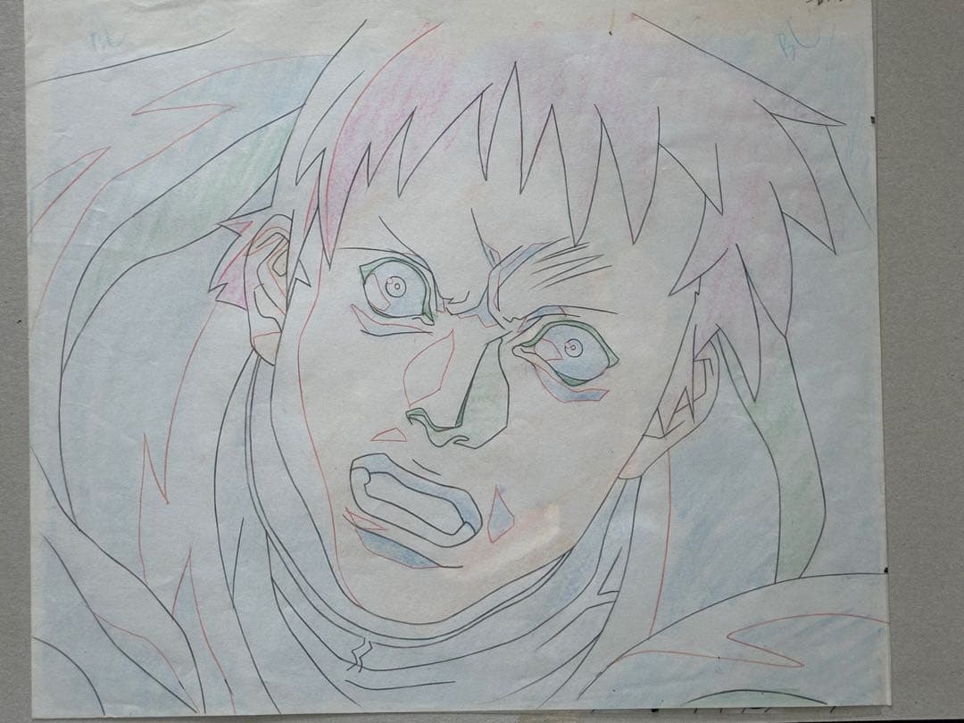 【貴重】ロードス島戦記　英雄騎士伝　手書きセル画＋コンテセット 6枚まとめ売り