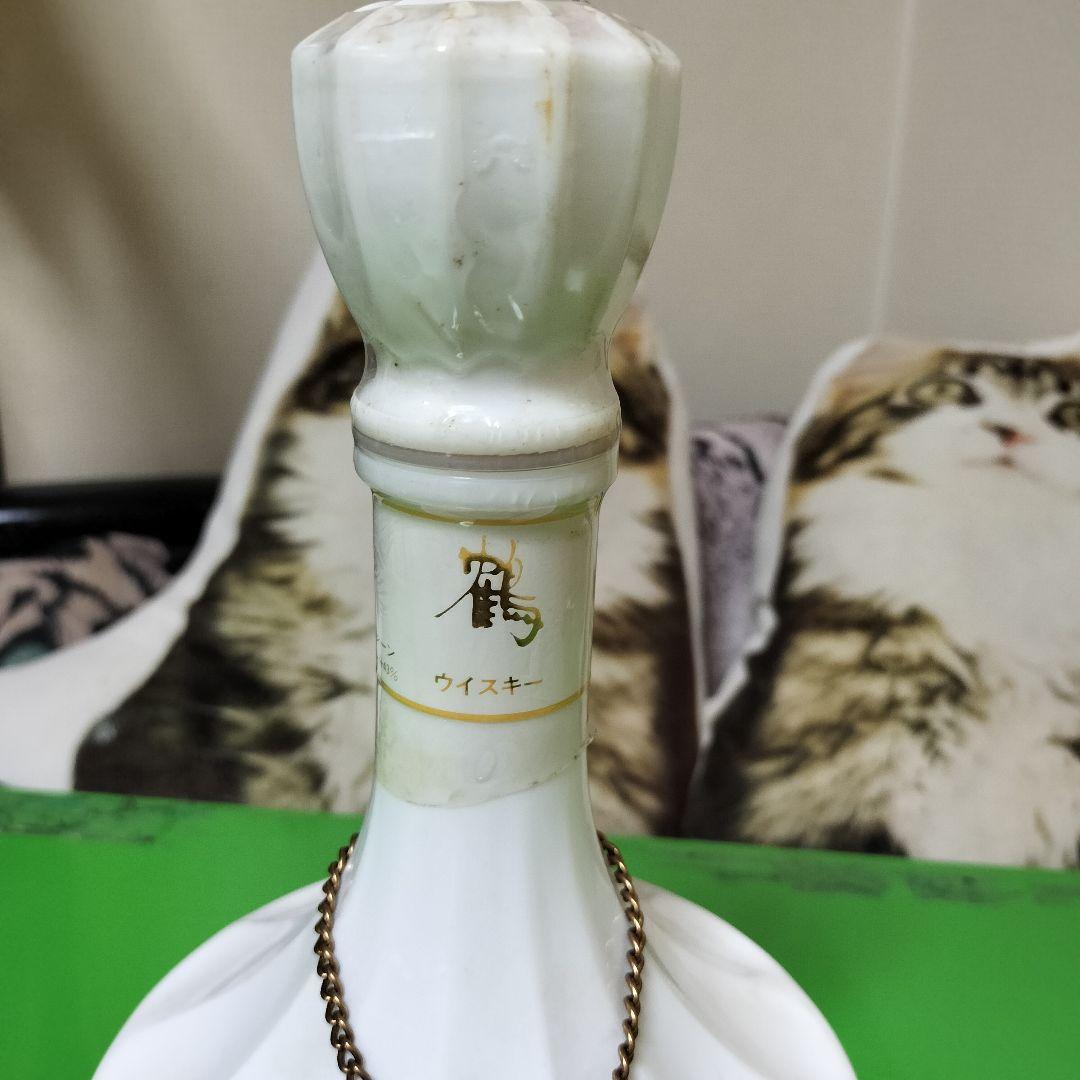 鶴　NIKKA ウイスキー 陶器製ボトル