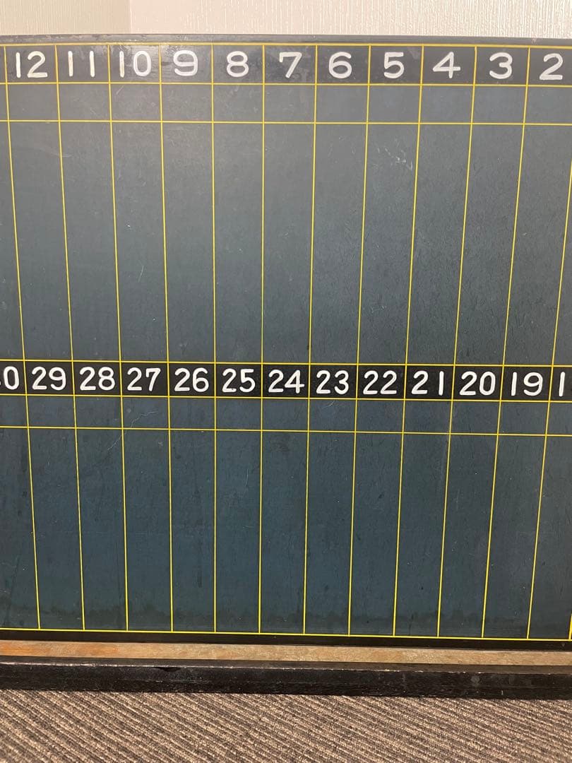 黒板 月次行事予定表 木製 アンティーク ビンテージ レトロ 昭和