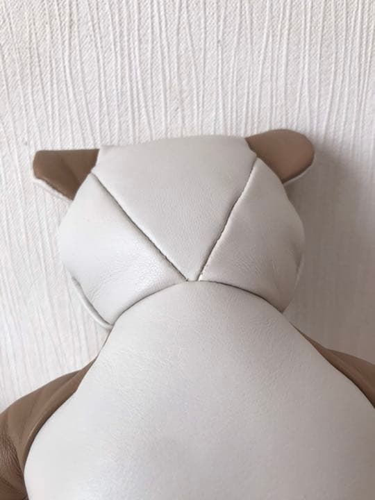LOUIS VUITTON ドゥドゥルイ モノグラムレザー くま ぬいぐるみ