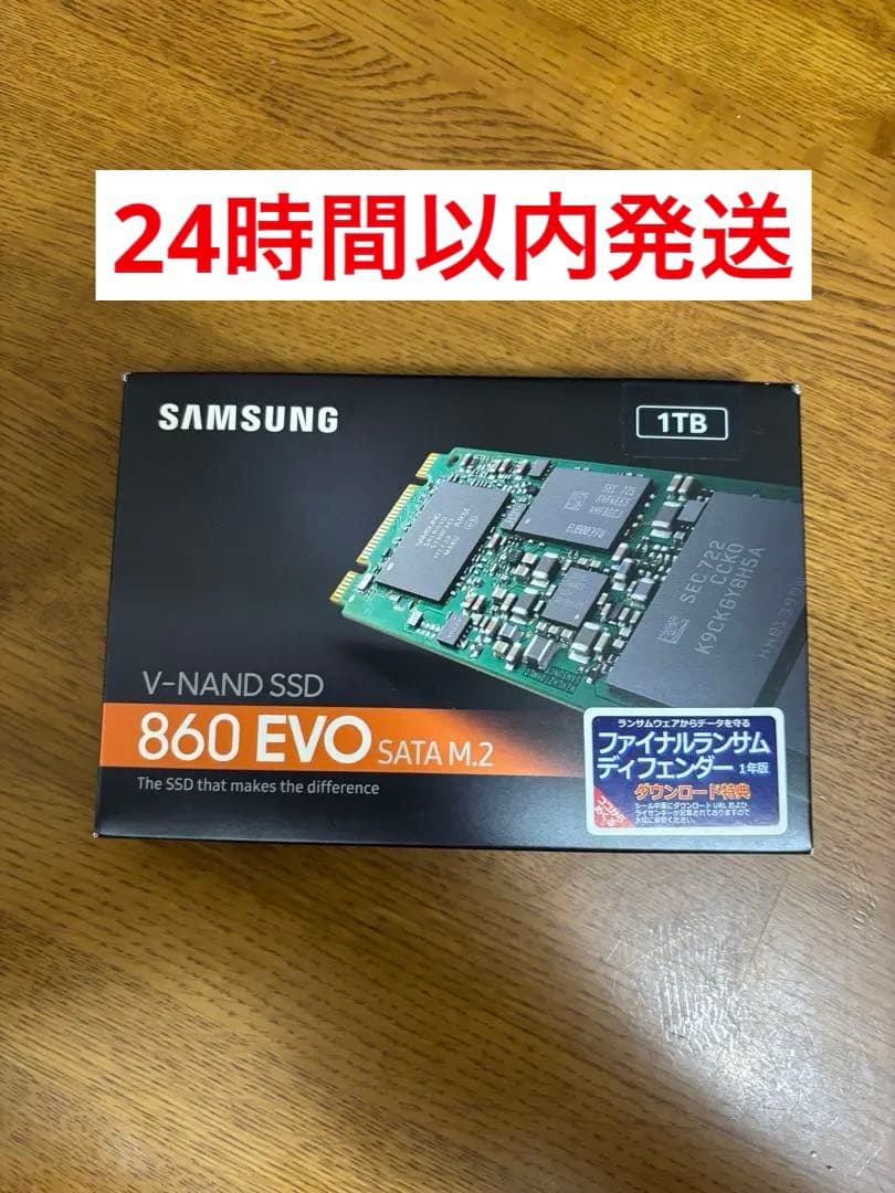 内蔵型SSD Samsung 860 EVO 1TB SATA M.2 SSD