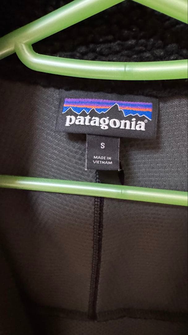 patagonia フリースベスト S 紫　ロスガトスクルー