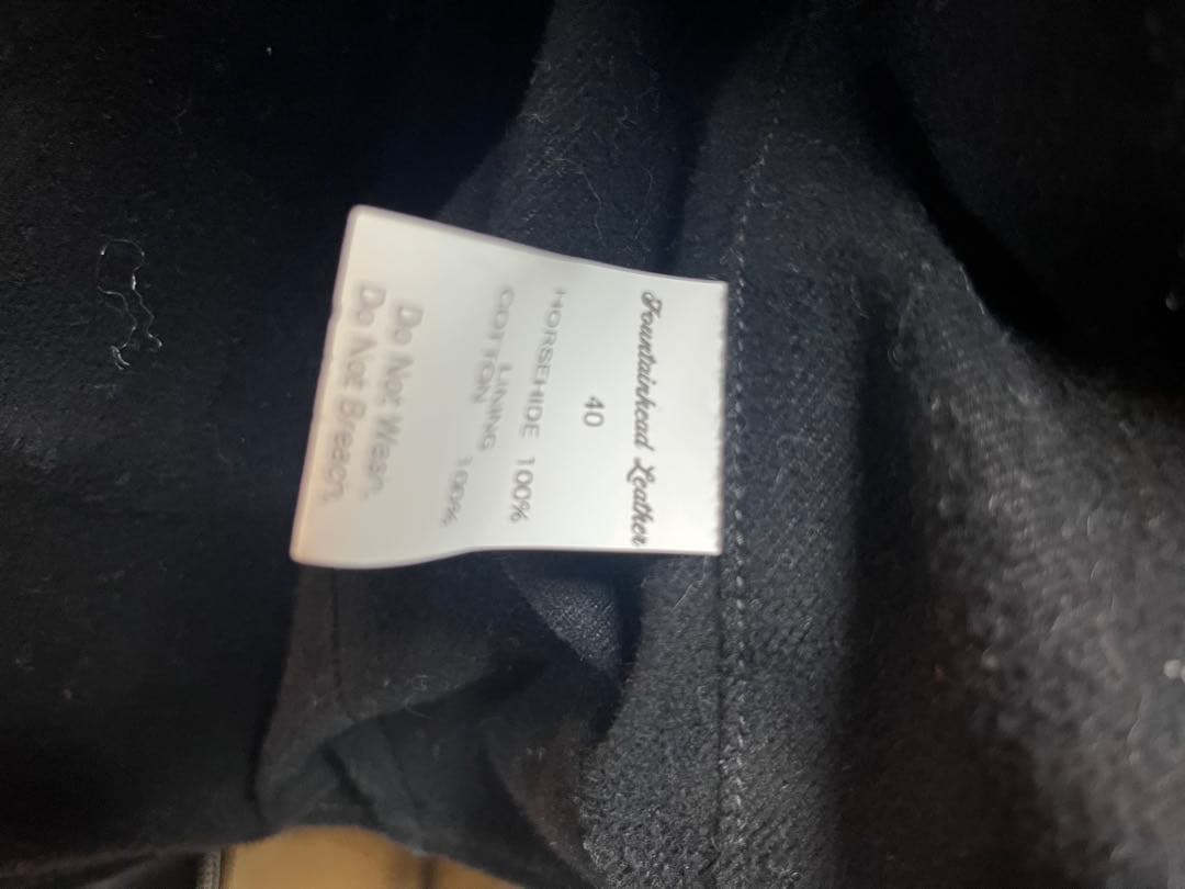 FOUNTAINHEADLEATHERファウンテンヘッドレザーAlphaブラウン