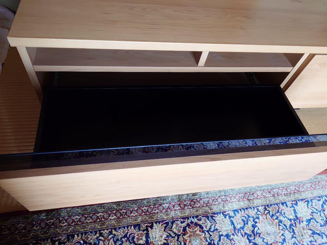 木製テレビ台 引き出し付き ナチュラル　専用品