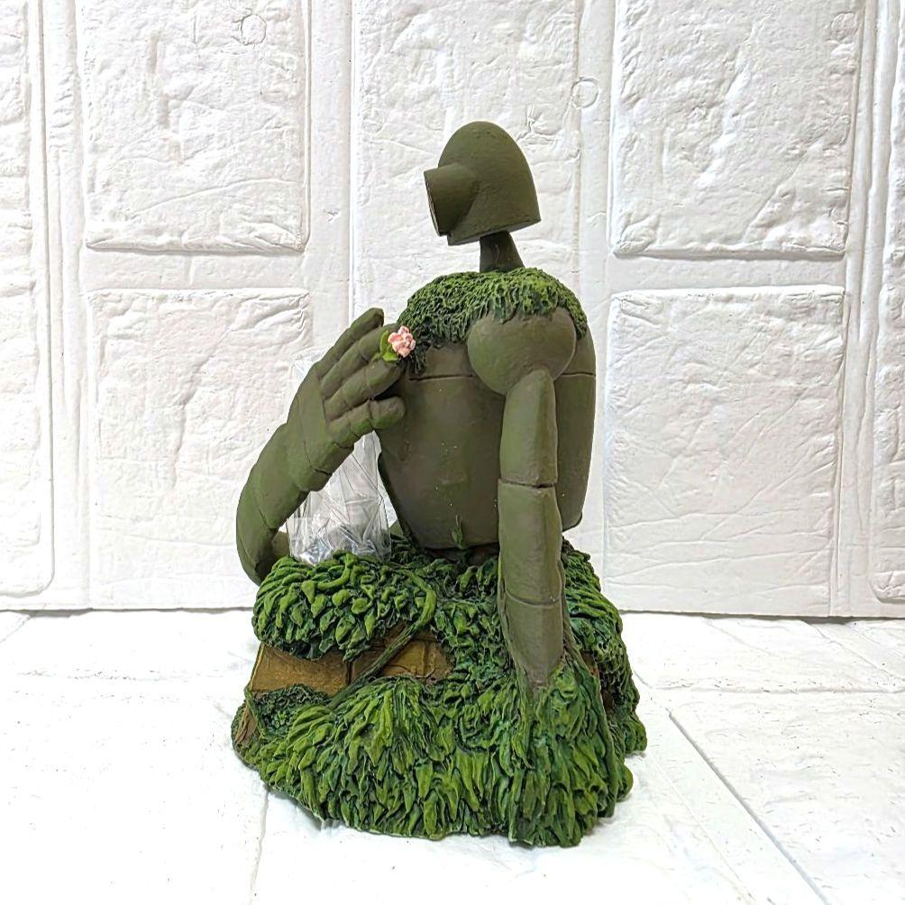 【天空の城ラピュタ】ロボット兵　一輪挿し　箱あり　未使用　希少