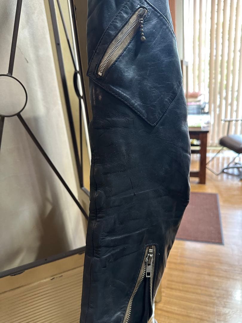 シングルライダースジャケット　パンク　ハードコア　ベルスタッフ　ロンジャン