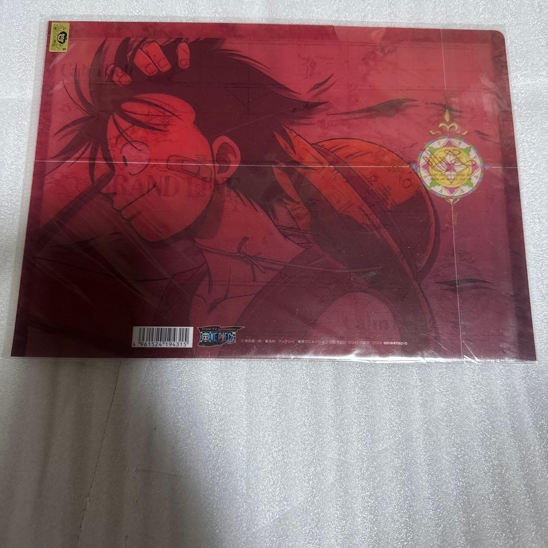 ワンピース ルフィ A4クリアファイル