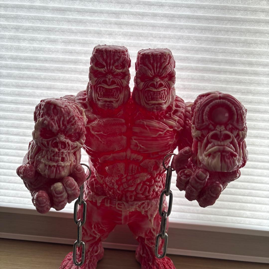 もうこやま　ジャイアントゴリラフランケン　ソフビ　肉マーブル