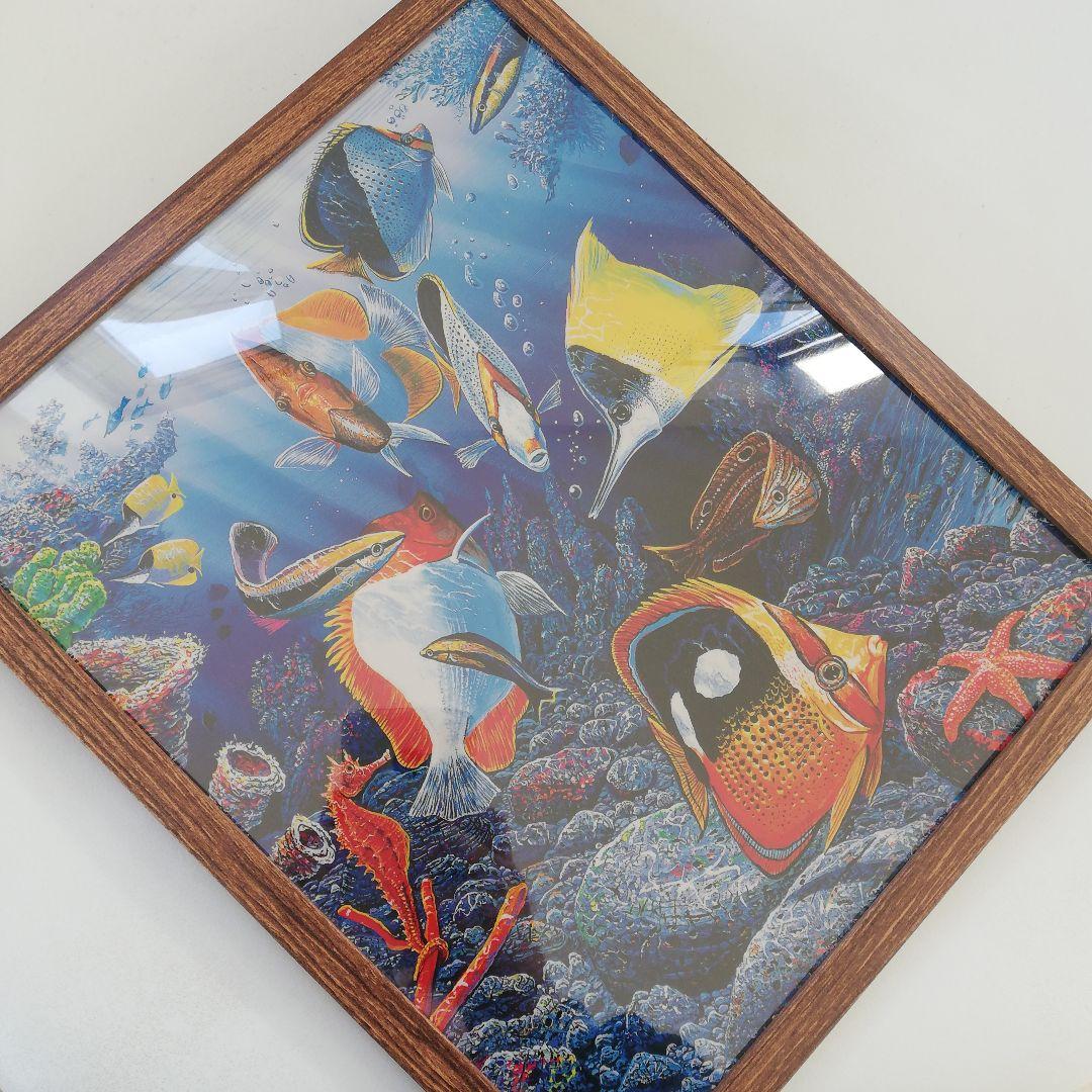 アートパネル　海　珊瑚礁　熱帯魚　グアム　ハワイ　ワイキキ　オアフ　リゾート