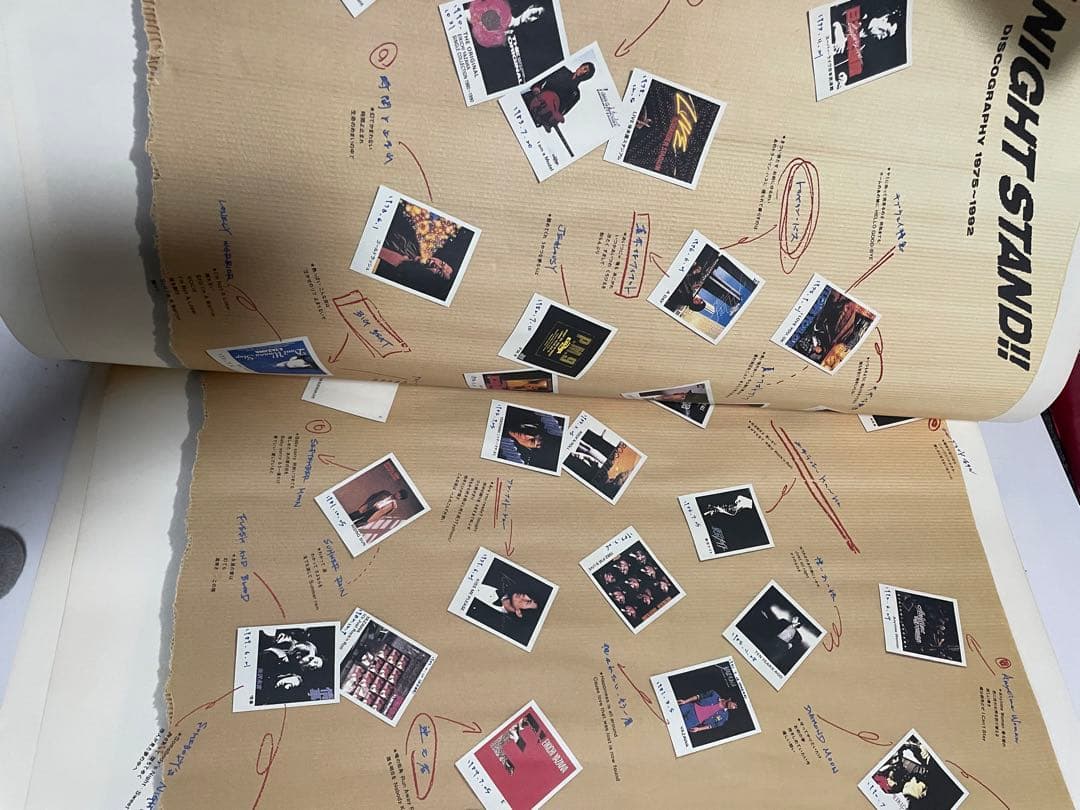 矢沢永吉 Anytime Woman　1992年 ポスター ツアーパンフB2