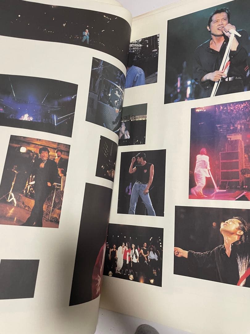 矢沢永吉 Anytime Woman　1992年 ポスター ツアーパンフB2