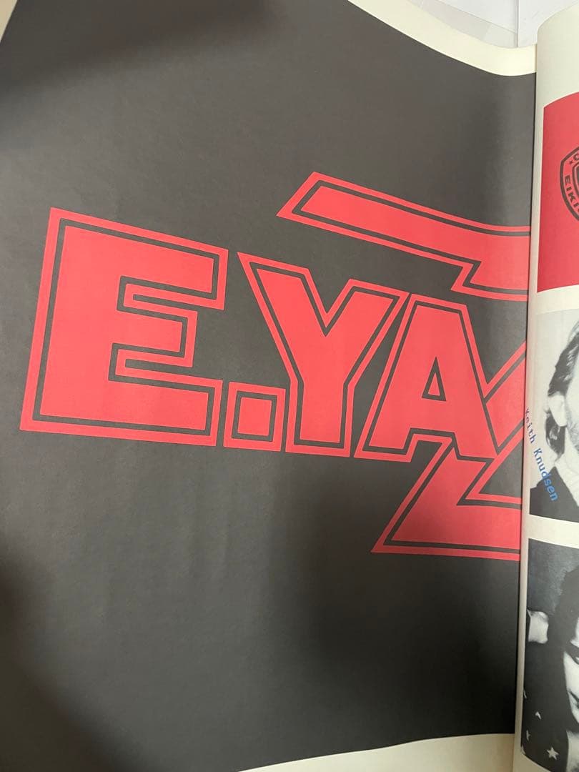 矢沢永吉 Anytime Woman　1992年 ポスター ツアーパンフB2