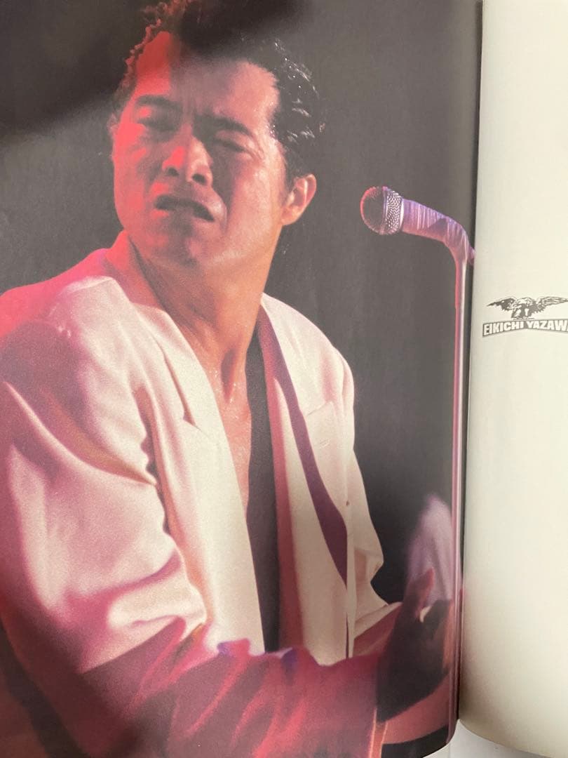 矢沢永吉 Anytime Woman　1992年 ポスター ツアーパンフB2