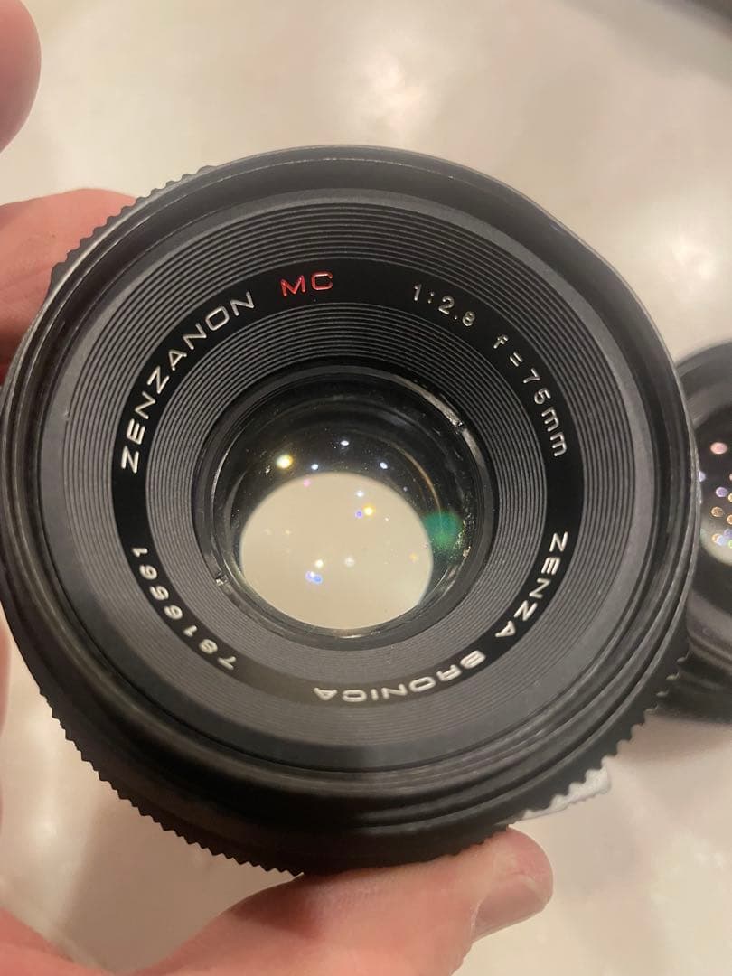 ゼンザブロニカ　ZENZANON 50mm F2.8 75mm F2.8