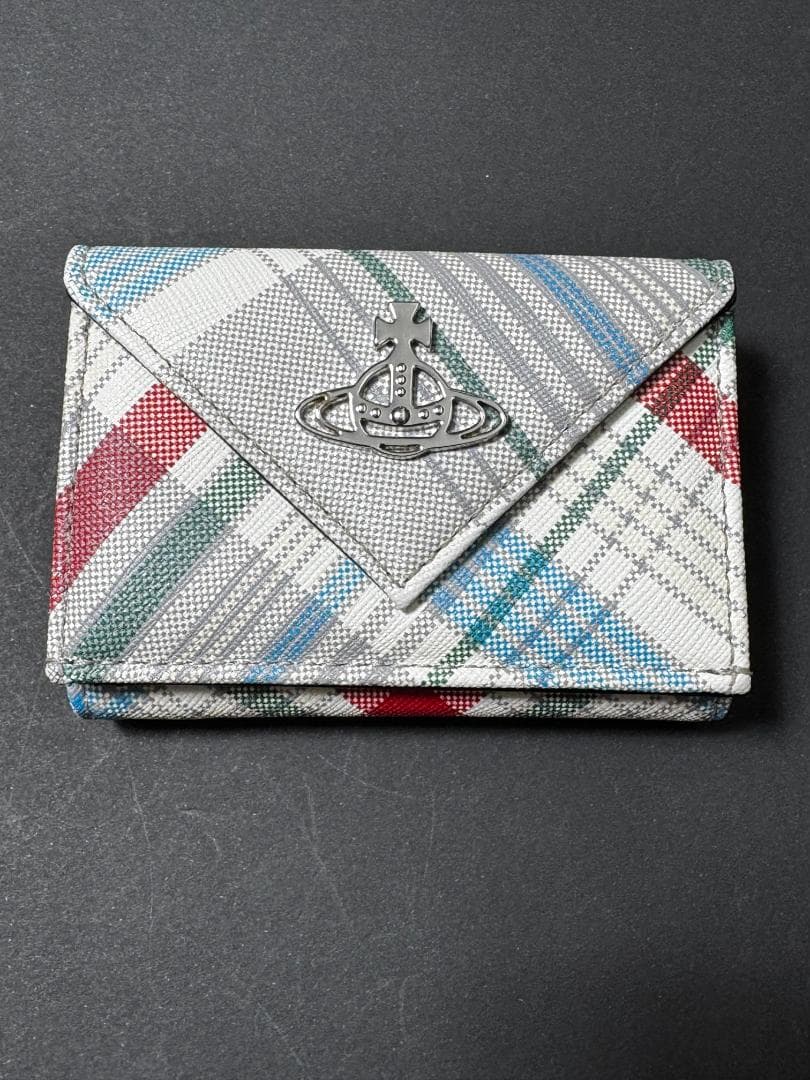 良品　ヴィヴィアンウエストウッド　三つ折り財布　ｗ8325-1001-③