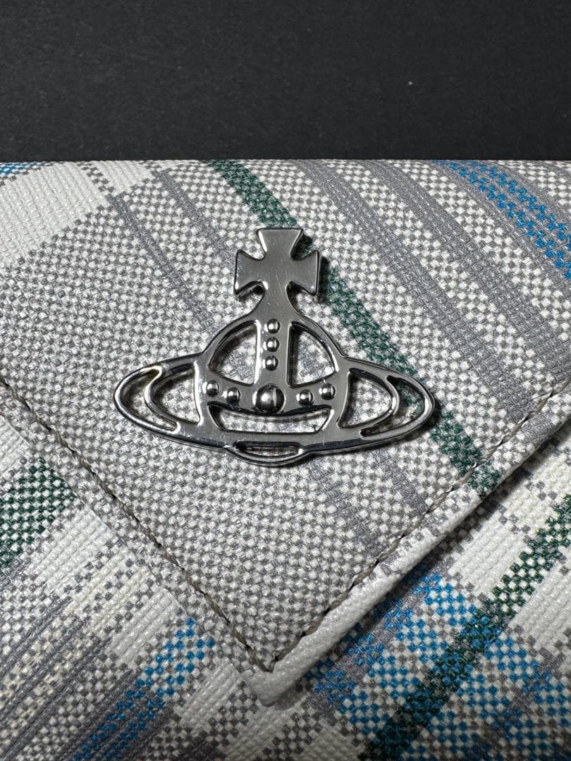 良品　ヴィヴィアンウエストウッド　三つ折り財布　ｗ8325-1001-③