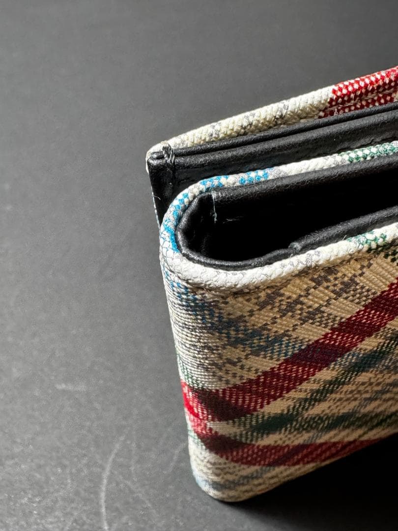 良品　ヴィヴィアンウエストウッド　三つ折り財布　ｗ8325-1001-③