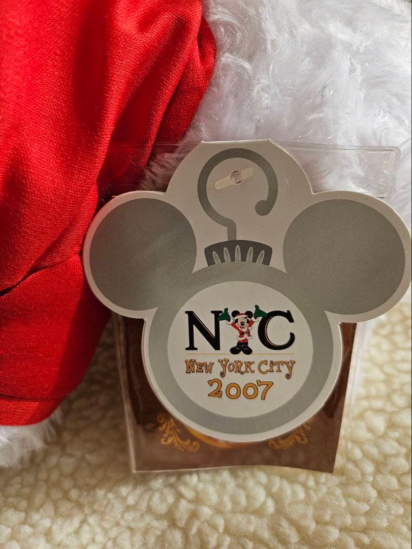 ダッフィー　NYC クリスマス限定　2007 ホワイト