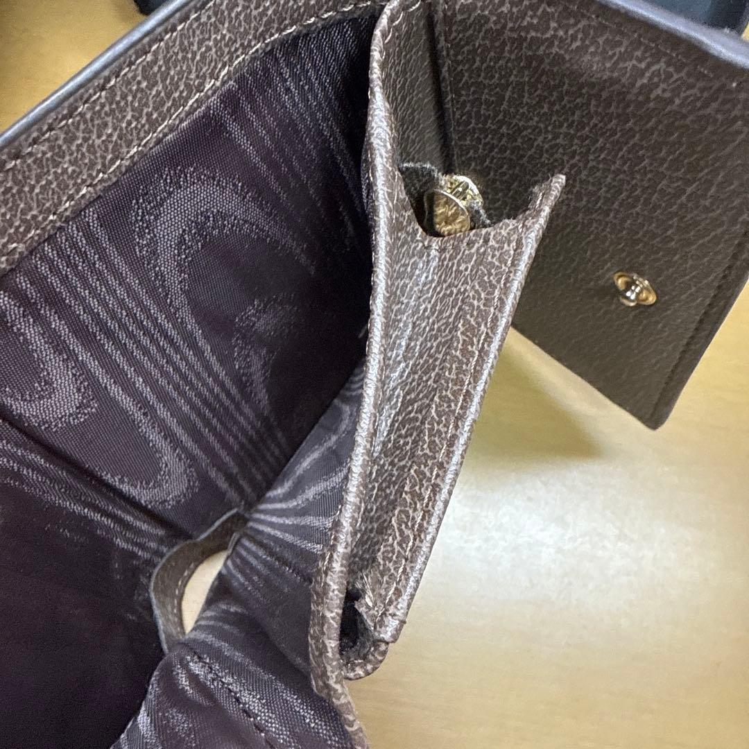 GUCCI 三つ折り財布 ブラウン
