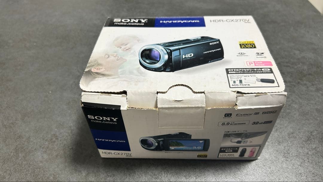 ビデオカメラ SONY HDR-CX270V