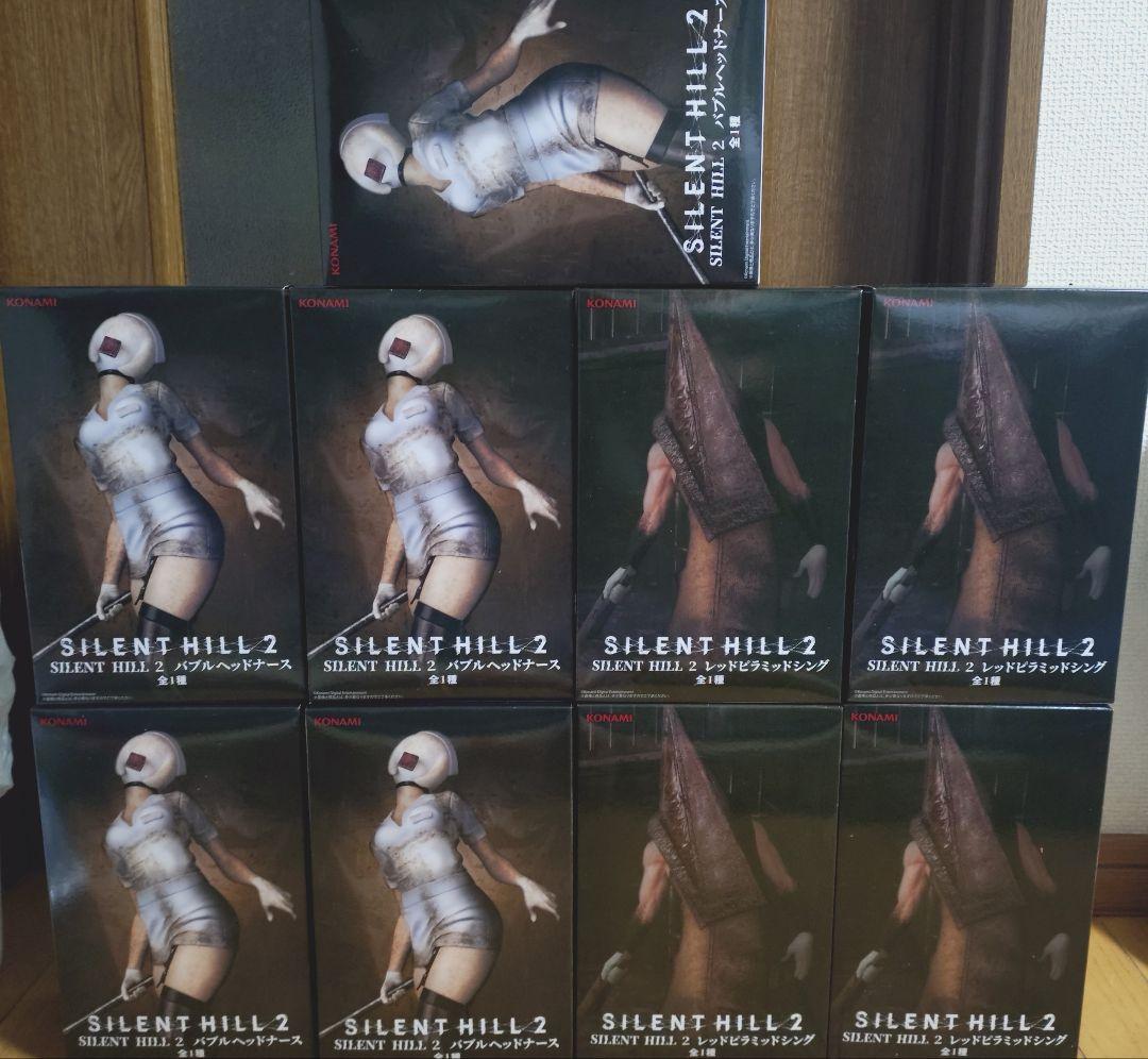 【未開封9体セット】レッドピラミッドシング バブルヘッドナース フィギュア