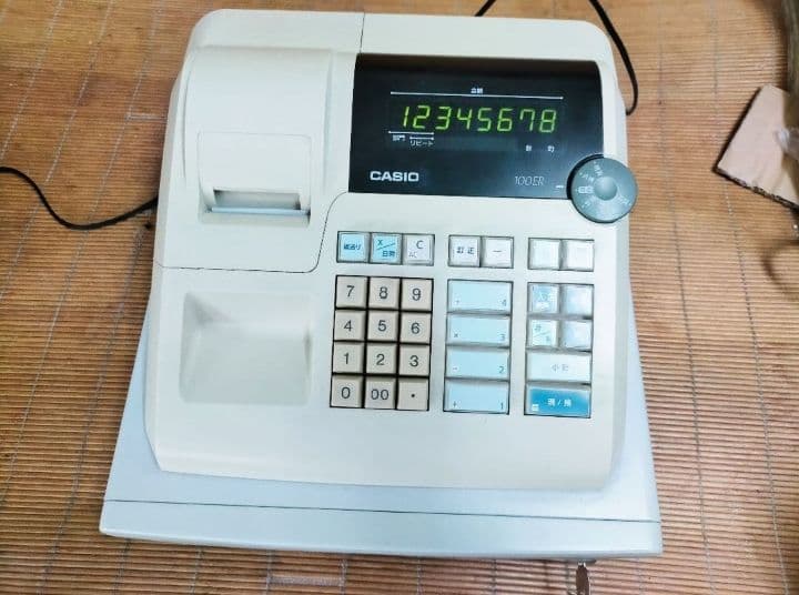 カシオレジスター　100ER　簡単便利特殊　送料込　464012