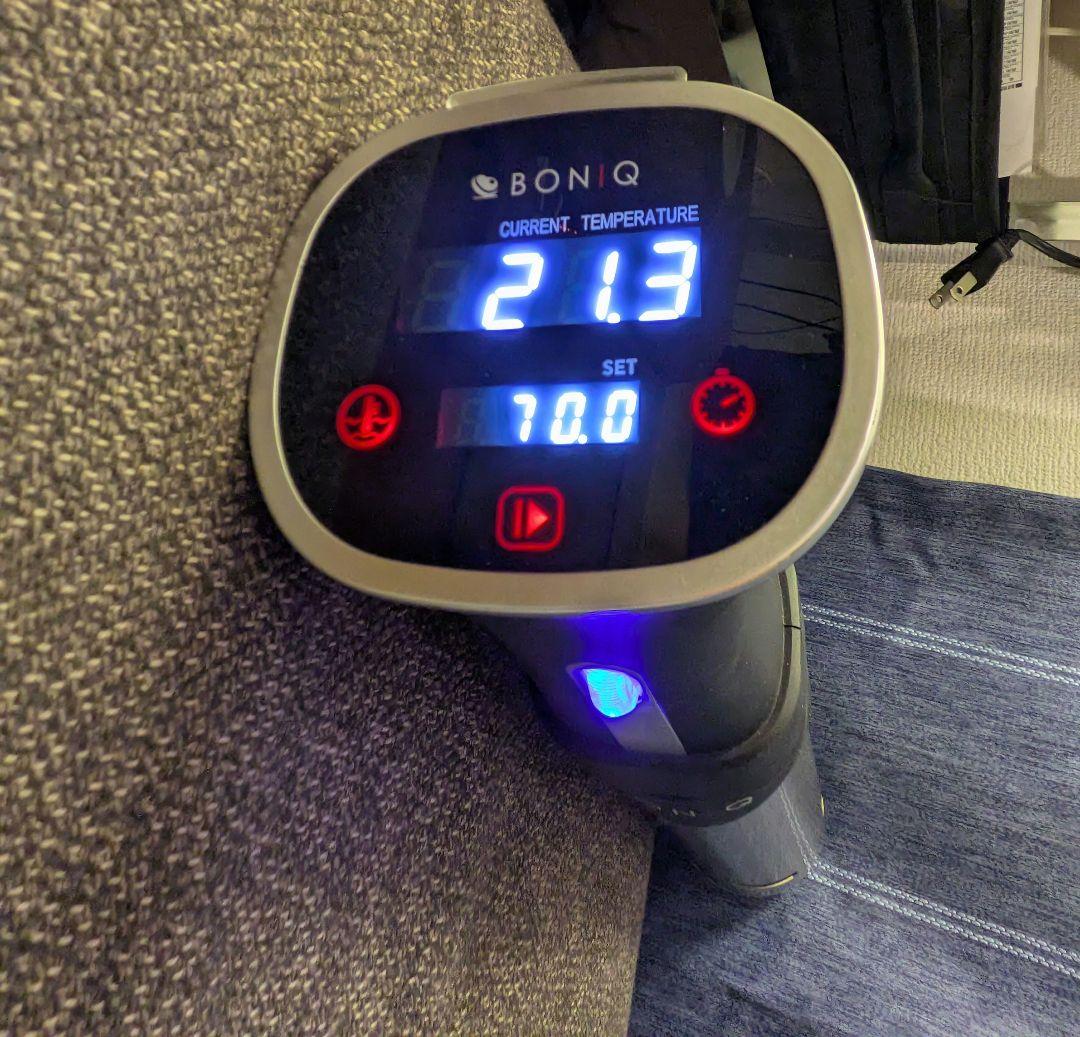 BONIQ（ボニーク） 低温調理器 BNQ-01 マットブラック 琺瑯鍋セット