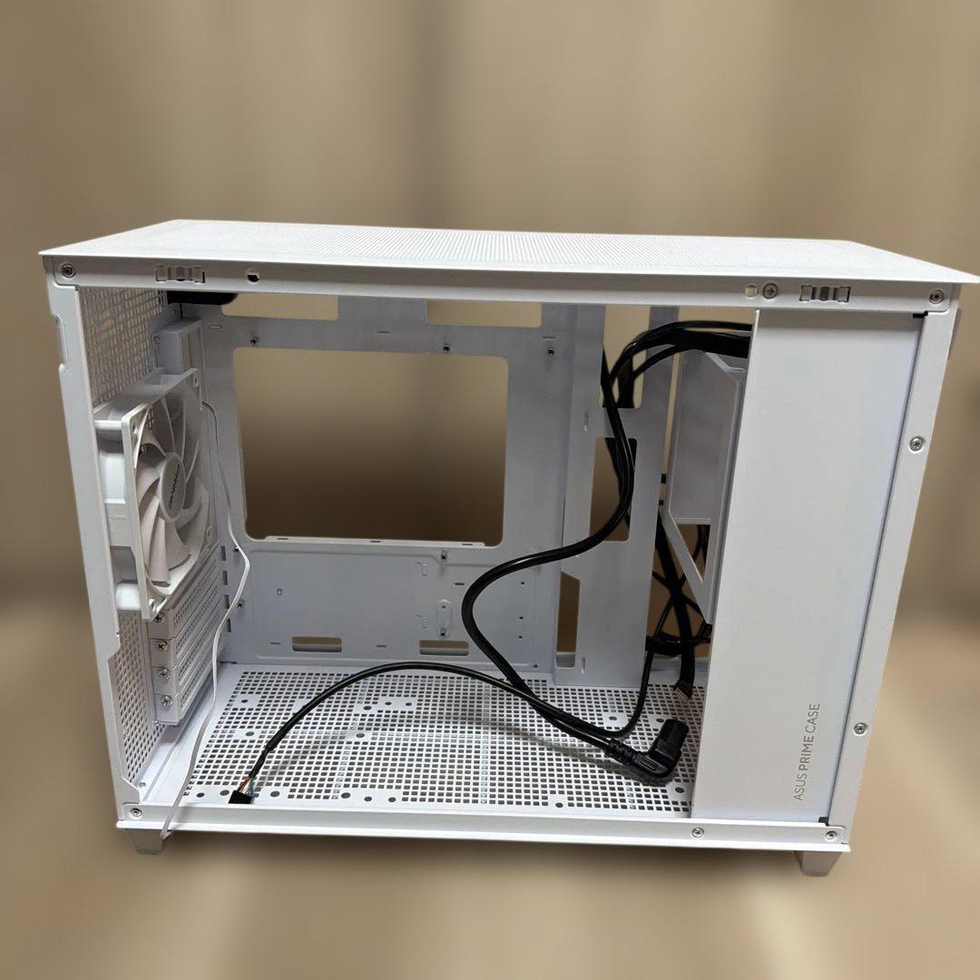 ホワイト PCケース MicroATX対応 PRIME CASE AP201