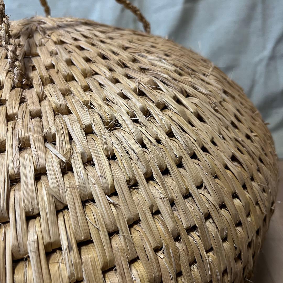 猫ちぐら 持ち手付き 新潟県小千谷市 手作り ハンドメイド 工芸品