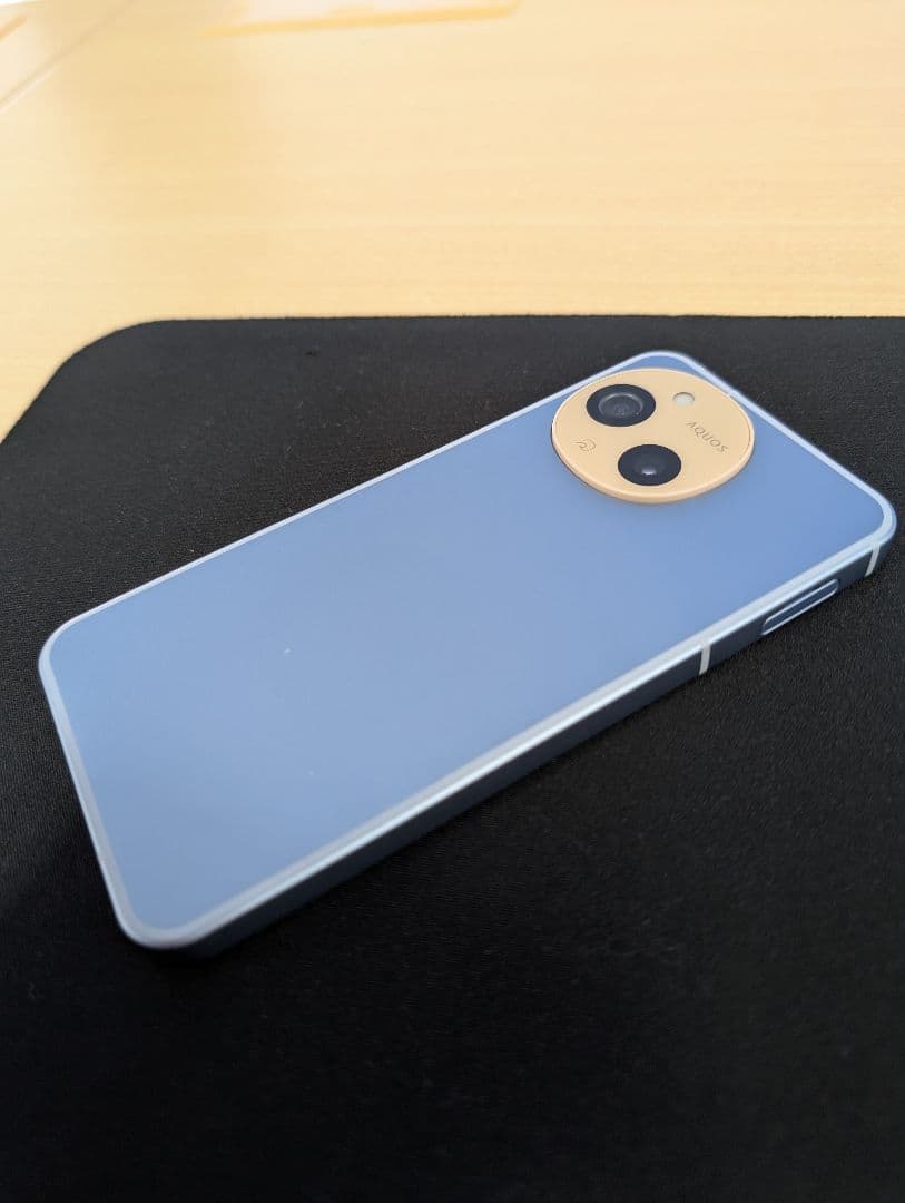 未使用に近い AQUOS sense9 128GB ブルー SIMフリー