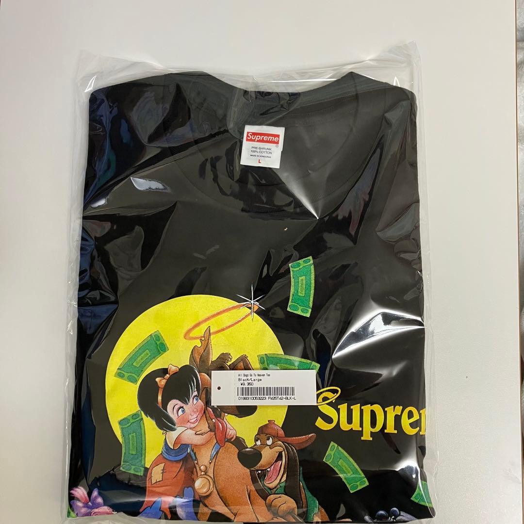 じ*ル様 Supreme All Dogs Go To Heaven Tee ブ