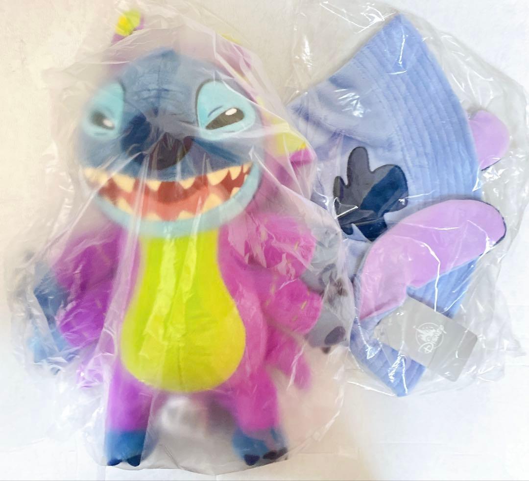 スティッチ　バケットハット　ぬいぐるみ　ハロウィン　2点セット