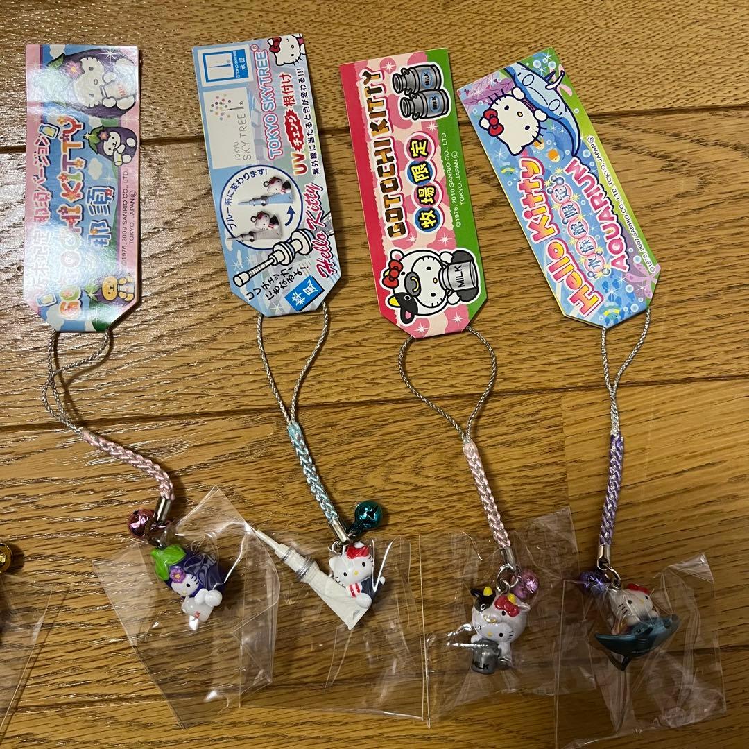 ご当地キティ 根付け ハローキティ ストラップ セット 未使用