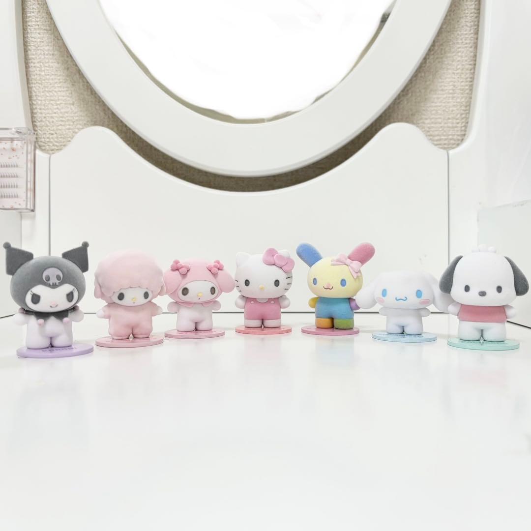 ぴたっとふれんず シークレットマスコット キティ マイメロ ピアノ ウサハナ