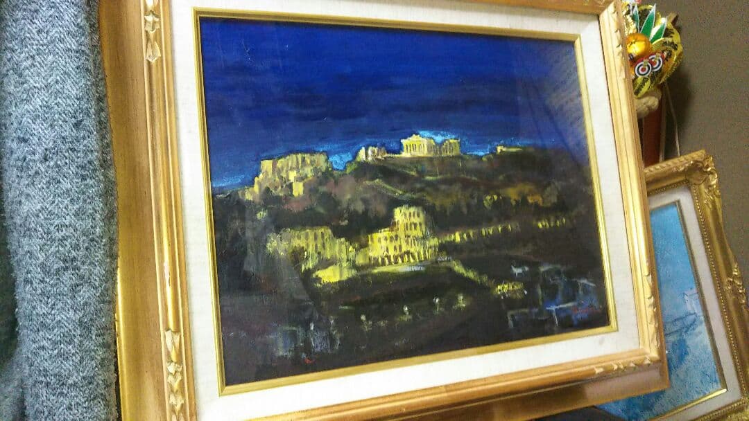 パルテノン宮殿を描いた作品です