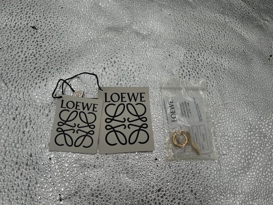 LOEWE ホワイト リブタンクトップ S