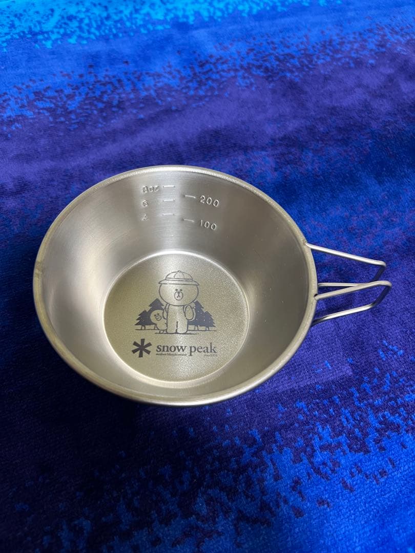 新品未使用品　 peak LINEフレンズシェラカップ