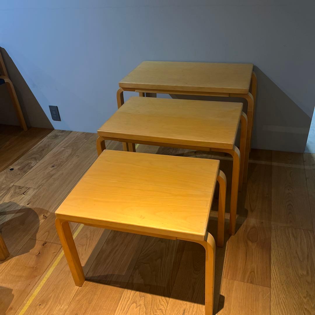 Artek Aalto ネストテーブル　ヴィンテージ