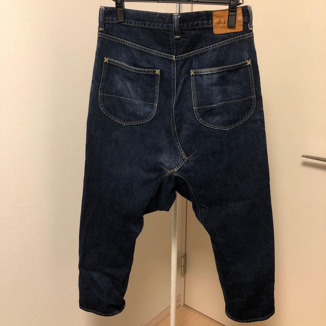 [希少] GANRYU サルエルデニムパンツ